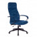 Кресло руководителя Бюрократ CH-608Fabric темно-синий Velvet 29 крестовина пластик CH-608/FABRIC-DBLUE, 1120-02