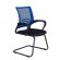 Кресло Бюрократ CH-695N-AV синий TW-05 сиденье черный TW-11 сетка/ткань полозья металл черный CH-695N-AV/BL/TW-11, 926-02