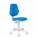 Кресло детское Бюрократ CH-W213 голубой TW-55 крестовина пластик пластик белый CH-W213/TW-55, 558-02