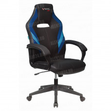 Кресло игровое Zombie VIKING 3 AERO черный/синий текстиль/экокожа крестовина пластик VIKING 3 AERO BLUE