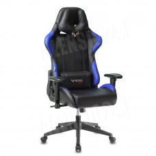 Кресло игровое Zombie VIKING 5 AERO черный/синий экокожа с подголов. крестовина пластик VIKING 5 AERO BLUE