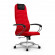 Кресло SU-BK131-10 красный спинка красная сидушка основание CH-3 металл хром, 468-04