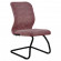 Кресло SU-Mr-4 темно-розовый велюр основание полозья 008 черный, 994-04