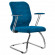 Кресло SU-Mr-4 синий велюр подл. 078 основание полозья 007 хром, 1001-04