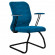 Кресло SU-Mr-4 синий велюр подл. 079 основание полозья 008 черный, 1027-04