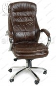 Кресло руководителя RT-330A нат. кожа коричневый